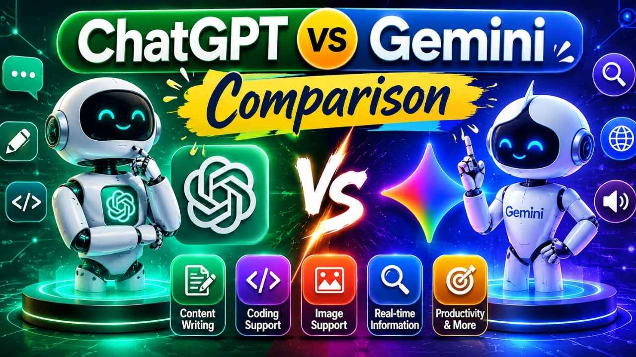 ChatGPT vs Gemini Comparison
