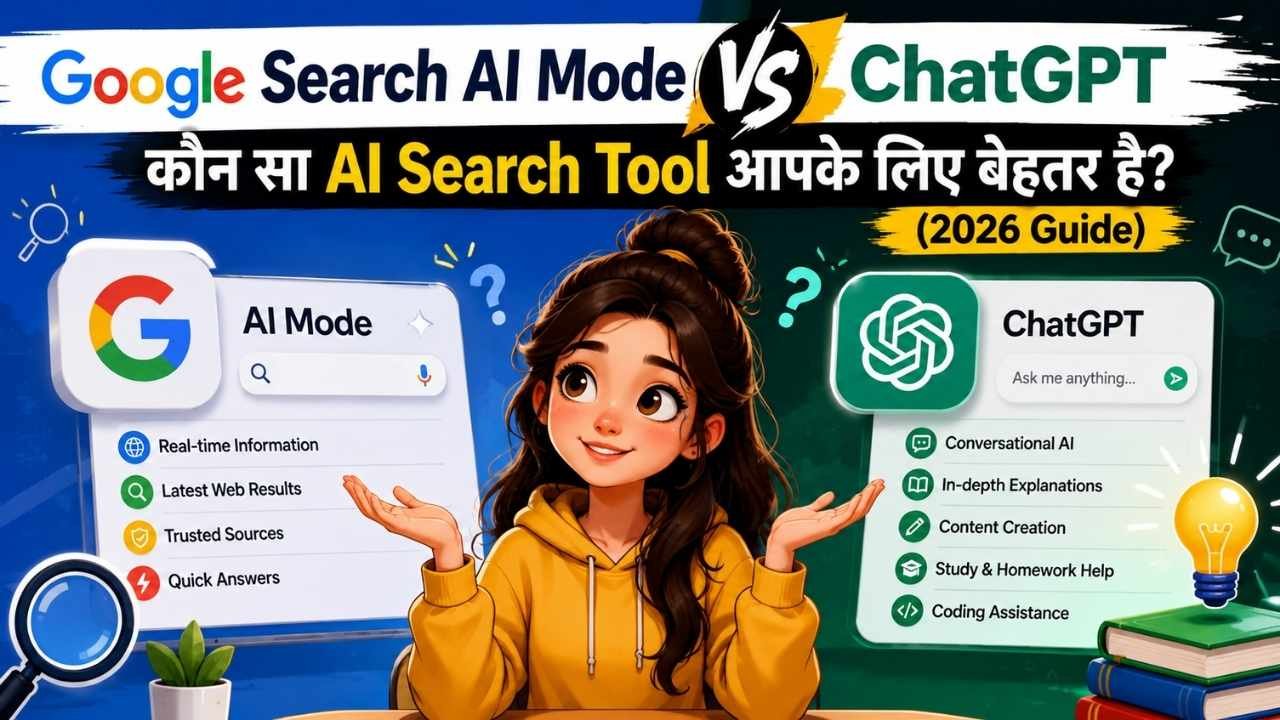 Google Search AI Mode vs ChatGPT